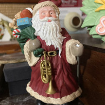 Carte de voeux de Noël avec Père Noël