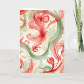 Carte de vœux de Noël avec photo de famille (Dos)