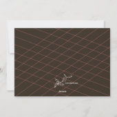 Carte de vœux de Noël avec sentiments de joyeux No (Dos)