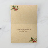 Carte de vœux de Noël Bébé Ange (Intérieur)