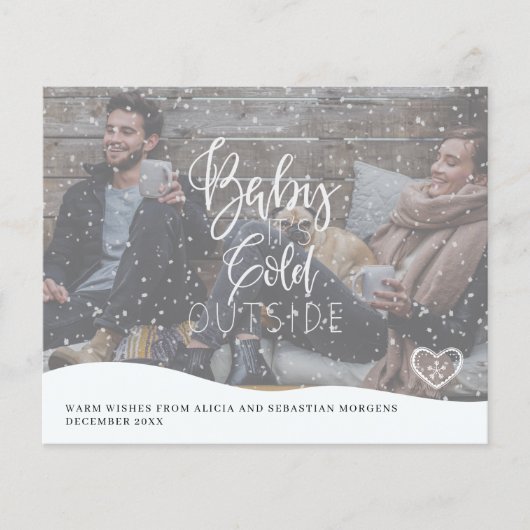 Carte de voeux de Noël Budget (Devant)