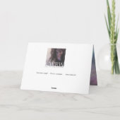 Carte de vœux de Noël "Chestnut Cheer" (avec desig (Dos)