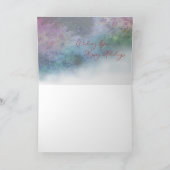 Carte de vœux de Noël "Chestnut Cheer" (avec dessi (Intérieur)