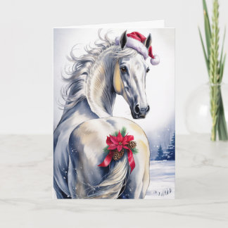 Carte de vœux de Noël Chevaleresque