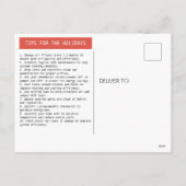 Carte de vœux de Noël CVC (Dos)