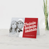Carte de voeux de Noël de Falalala