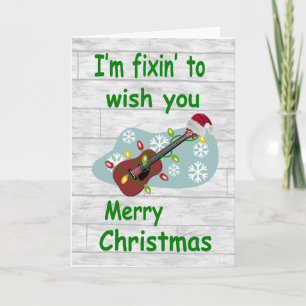 Carte de voeux de Noël de Fixin Nashville