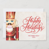 Carte de vœux de Noël de la fête de The Nutcracker (Devant)