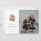 Carte de vœux de Noël de la rue Gingerbread (Devant)