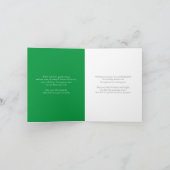 Carte de voeux de Noël de Mele Kalikimaka Hawaiian (Intérieur)