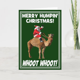 Carte de voeux de Noël de Merry Humpin
