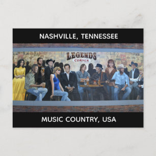 Carte de vœux de Noël de Nashville, Tennessee