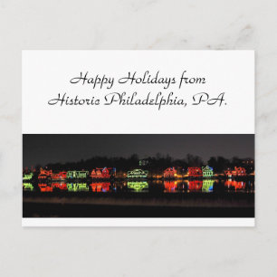 Carte de voeux de Noël de Philadelphie