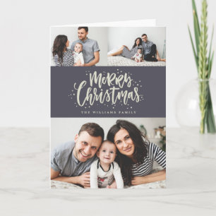 Carte de voeux de Noël de photo de JOYEUX NOËL