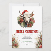 Carte de vœux de Noël de Wild West (Devant)