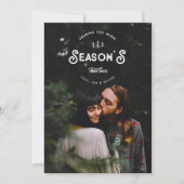 Carte de voeux de Noël des Pins de Vacances (Devant)