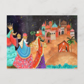 Carte de vœux de Noël des trois Sages (Devant)