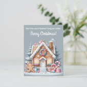Carte de vœux de Noël douce (Debout devant)