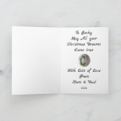 Carte de voeux de Noël du Cheval Blanc (Intérieur)