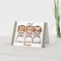 Carte de voeux de Noël du Gardien Angel