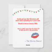 Carte de voeux de Noël du président Joe Biden (Dos)