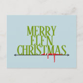 Carte de vœux de Noël Elf Shenanigans (Devant)