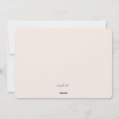 Carte de vœux de Noël et Nouvel An avec photo (Dos)