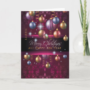 Carte de voeux de Noël Extraordinaire