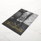 Carte de voeux de Noël Faire-part grossesse (Rotation)