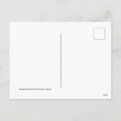 Carte de vœux de Noël "Flying Future Bacon" (Dos)