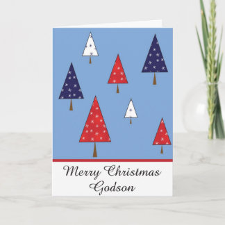 Carte de voeux de Noël Godson