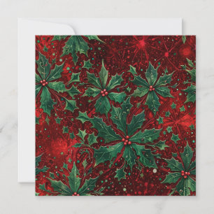 Carte de voeux de Noël gothique