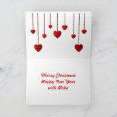 Carte de voeux de Noël hawaïenne (Intérieur)