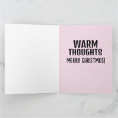 CARTE DE VŒUX DE NOËL HILDA FESSES NUES ET RONDES (Intérieur)