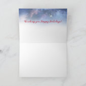 Carte de vœux de Noël "Holiday Gold" (Intérieur)