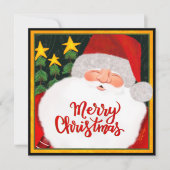 Carte de vœux de Noël Jolly Santa Christmas Inspir (Devant)