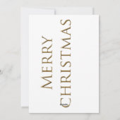 Carte de vœux de Noël Joy To World (Dos)