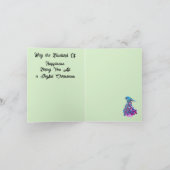 Carte de vœux de Noël : Joyeux (Intérieur)