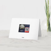 Carte de voeux de Noël Joyeux à Unami Creek (Dos)