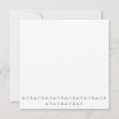 Carte de voeux de Noël Joyeux Alpaca (Dos)