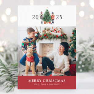 Carte de vœux de Noël joyeux Collage de photos