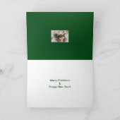 Carte de voeux de Noël Joyeux Hérisson (Intérieur)