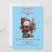 Carte de vœux de Noël Joyeux Noël (Devant)