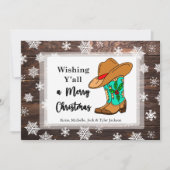 Carte de vœux de Noël Joyeux Noël (Devant)