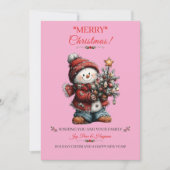 Carte de vœux de Noël Joyeux Noël (Devant)