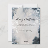 Carte de vœux de Noël Joyeux Noël (Dos)