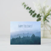 Carte de vœux de Noël Joyuses Fêtes (Debout devant)