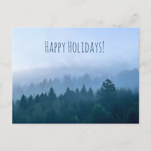 Carte de vœux de Noël Joyuses Fêtes (Devant)