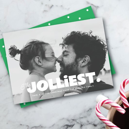 Carte de voeux de Noël la plus belle photo