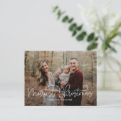 Carte de vœux de Noël la plus joyeuse (Debout devant)